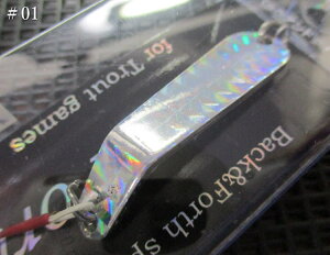 �o�b�N&�t�H�[�X 4g /37mm�@#01 �V���o�[(S)�@�@���X�~�X SMITH���@���l�C�e�B�u ���A�[�t�B�b�V���O�p �X�v�[�����@Back & Forth Spoon 4g�@�`�r�J���A���Ǝ��ޖ@�`�@[�X�v�[�����ނ��X] -�G�X�v