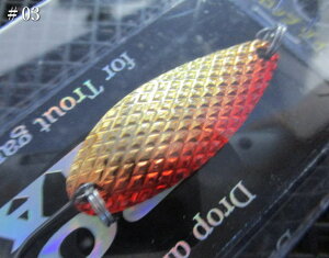 �h���b�v�_�C�� 5.5g /42mm�@#03 �ԋ�(G)�@�@���X�~�X SMITH���@���l�C�e�B�u ���A�[�t�B�b�V���O�p �X�v�[�����@DROP DIA Spoon 5.5g�@�`�L���L�������ˁ`�@[�X�v�[�����ނ��X] -�G�X�v�[��-