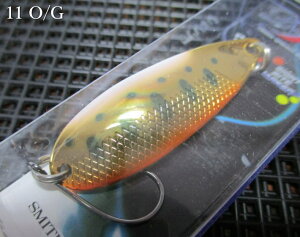 DS���C�� 6.5g/45mm�@#11O/G �I�����W���}��G�@�@���X�~�X SMITH���@���l�C�e�B�u ���A�[�t�B�b�V���O�p �X�v�[�����@D-S line Spoon 6.5g�@�`���{�m�J���̒ޗ́`�@[�X�v�[�����ނ��X] -�G�X�v�[��-