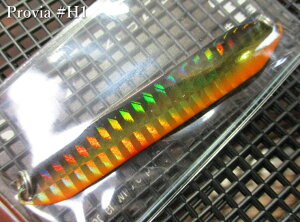 �v���r�A [�z���O����] 18g /80mm�@#H1 �u���b�N�S�[���h�I�����WB�@�@���V�[���[�x�� SSYLABEL���@���l�C�e�B�u ���A�[�t�B�b�V���O�p �X�v�[�����@Provia Hologram Spoon 18g�@�`��l�C�z���J���[�d�l