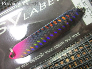 �v���r�A [�z���O����] 9g /60mm�@#H15 �s���N�w�b�h�u���b�N�@�@���V�[���[�x�� SSYLABEL���@���l�C�e�B�u ���A�[�t�B�b�V���O�p �X�v�[�����@Provia Hologram Spoon 9g�@�`��l�C�z���J���[�d�l�`�@[