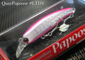 �L�[�p�v�[�X 42�@��LTD4 �_�u���s���N�@�@���^�b�N���n�E�X TACKLE HOUSE���@���\���g �l�C�e�B�u ���A�[�t�B�b�V���O�p �~�m�[ �v���O���@Quay Papoose 42�@�`�h�g��⋙�`�́`[�X�v�[�����ނ�
