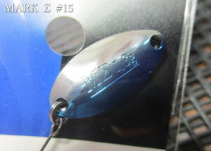 �}�[�N �V�O�} 1.3g /21.5mm�@��15 �V���o�[/�u���[�@�@�����@���P�C�� ValkeIN���@���G���A ���A�[�t�B�b�V���O�p �X�v�[�����@MARK Sigma Spoon 1.3g�@�`��΃A�N�V�����`�@[�X�v�[�����ނ��X] -