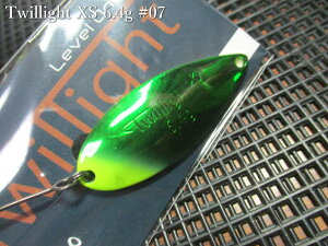 �g���C���C�g �N���X�X���[ 6.4g /44mm�@�`�S4�F�@�@�����@���P�C�� ValkeIN���@���l�C�e�B�u ���A�[�t�B�b�V���O�p �X�v�[�����@Level Ondine Twillight XS Spoon 6.4g�@�`�X���[�ɗU���A�͋����g���`�@[