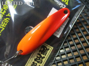 ���~�e�b�h 4g /34mm�@#B11 ���b�h�I�����W�@�@���E�H�[�^�[�����h WaterLand���@���G���A ���A�[�t�B�b�V���O�p �X�v�[�����@Limited Spoon 4g�@�`���^�����{�f�B���C�h�A�N�V�����`[�X�v�[������