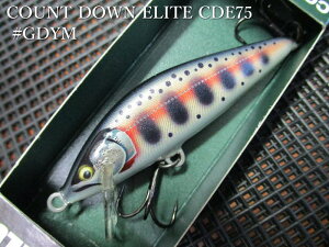 �y��SALE�����������i���z�J�E���g�_�E�� [�G���[�g] CDE75�@#GDYM�@�@�����p�� RAPALA���@Count Down ELITE�@CDE-75�@���~�m�[�C���O�Ɋv������[�X�v�[�����ނ��X] �G�X�v�[���@�����[�J�[������