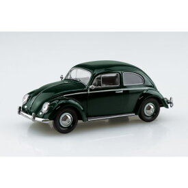 楽プラ スナップキット 1／32 フォルクスワーゲン ビートル(ジャングルグリーン) 【20-JG】 (プラモデル)