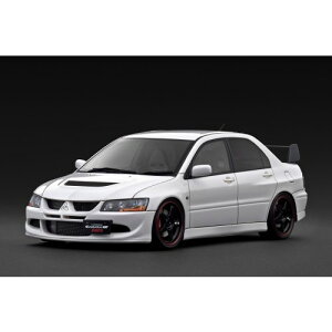 �y4/24 20���`����g����1500�~OFF�N�[�|���z�z�zignition model Mitsubishi Lancer EvolutionVIII MR (CT9A) White (1�^18 Scale) �yIG3836�z (�~�j�J�[)
