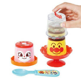 【12/10限定! 最大1000円OFFクーポン】アンパンマンのプチッとポンしてプリンセットおもちゃ こども 子供 知育 勉強 3歳