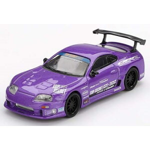 �y�`2/6 09:59�܂�!! �ő�2000�~OFF�N�[�|��!!�zMINI-GT 1�^64 Toyota �X�[�v�� (A80) GT-300 Top Secret Purple(�E�n���h��) �yMGT01067-R�z (�~�j�J�[)