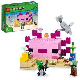 LEGO レゴ マインクラフト ウーパールーパーハウス 21247おもちゃ こども 子供 レゴ ブロック 7歳 MINECRAFT -マインクラフト-