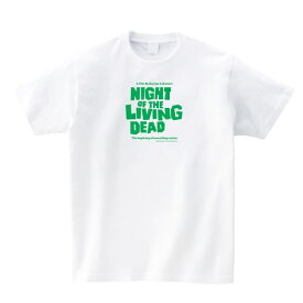 【アンコール販売・在庫限り】ナイト・オブ・ザ・リビングデッド 4Kリマスター版 オリジナルTシャツ(ロゴ) XL 【雑貨商品】