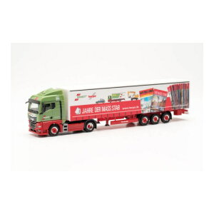 MAN TGX GM �J�[�e���L�����o�X �Z�~�g���[���[ �fWandt �^ 40 Jahre Der Mass�Fstab�f1�^87�yHE315555�z(�~�j�J�[)