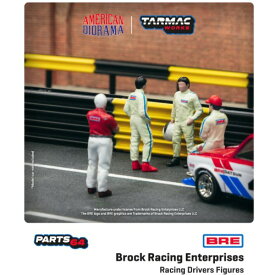 Figures Set Race Drivers Brock Racing Enterprises (1／64 Scale)【T64F-006-BRE1】 (ジオラマ)ミニカー