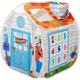 ミッキー＆フレンズ あそびと知育のボールハウスおもちゃ こども 子供 知育 勉強 遊具 室内 2歳 ミッキーマウス