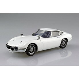 楽プラ スナップキット 1／32 トヨタ 2000GT(ペガサスホワイト) 【06-PW】 (プラモデル)