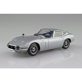 楽プラ スナップキット 1／32 トヨタ 2000GT(サンダーシルバーメタリック) 【06-SS】 (プラモデル)