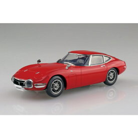 楽プラ スナップキット 1／32 トヨタ 2000GT(ソーラーレッド) 【06-SR】 (プラモデル)