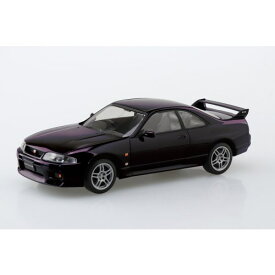 楽プラ スナップキット 1／32 ニッサン R33 スカイラインGT-R(ミッドナイトパープル) 【21-MP】 (プラモデル)