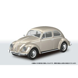 楽プラ スナップキット 1／32 フォルクスワーゲン ビートル(ライトベージュ) 【20-LB】 (プラモデル)