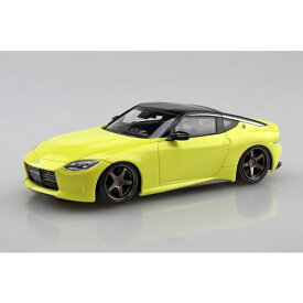 楽プラ スナップキット 1／32 ニッサン RZ34 フェアレディZ カスタムホイール(イカズチイエロー) 【17CU-IY】 (プラモデル)