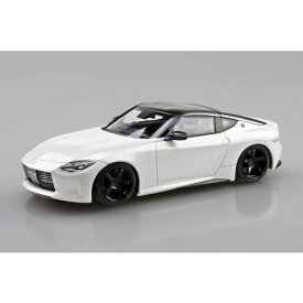 楽プラ スナップキット 1／32 ニッサン RZ34 フェアレディZ カスタムホイール (プリズムホワイト) 【17CU-PW】 (プラモデル)