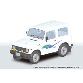 楽プラ スナップキット 1／32 スズキ JA11 ジムニー(スペリアホワイト) 【18-SW】 (プラモデル)
