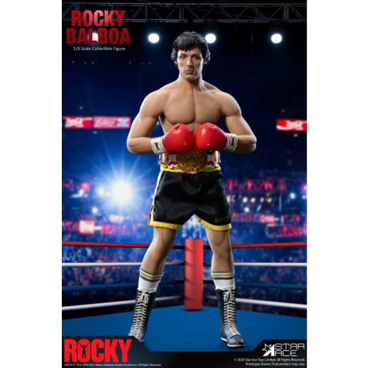 楽天市場】スターエーストイズ 1／6 『ロッキー2』 ロッキー・バルボア 
