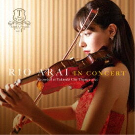 荒井里桜／高崎芸術劇場 大友直人 Presents T-Shotシリーズ vol.1 荒井里桜 IN CONCERT 【CD+DVD】