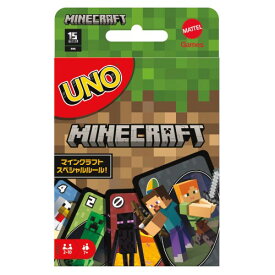 ウノ マインクラフトおもちゃ こども 子供 パーティ ゲーム 7歳 MINECRAFT -マインクラフト-