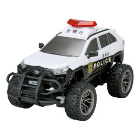 【12/10限定! 最大1000円OFFクーポン(条件あり)】1/18 R/C トヨタ RAV4 パトカーおもちゃ こども 子供 6歳