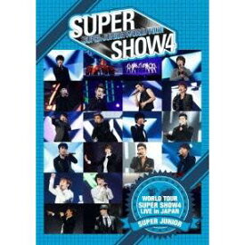 SUPER JUNIOR WORLD TOUR SUPER SHOW4 LIVE in JAPAN 【DVD】