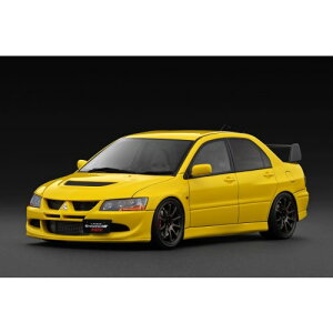 ignition model Mitsubishi Lancer EvolutionVIII MR (CT9A) Yellow(1�^18 Scale) �yIG3837�z (�~�j�J�[)