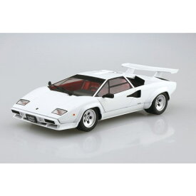 ザ☆スーパーカー 1／24 ’85 ランボルギーニ カウンタック 5000QV 【9】 (プラモデル)【再販】