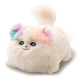 【12/15限定! 700円OFFクーポン(条件有)】ニャンだきみは！？ かわいい 猫 ぬいぐるみ お人形 動物 ふわふわ もふもふ 真似 まねっこ しっぽ ふりふり キュート 声 音 サウンド 動くおもちゃ こども 子供 女の子 人形遊び 3歳