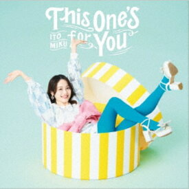 伊藤美来／This One’s for You《BD付き限定盤》 (初回限定) 【CD+Blu-ray】