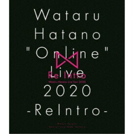 羽多野渉／Wataru Hatano Online Live 2020 -ReIntro- Live BD 【Blu-ray】