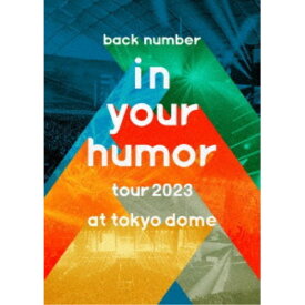 back number／in your humor tour 2023 at 東京ドーム (初回限定) 【Blu-ray】