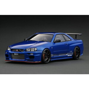 y11/1! őP6{ & ő2000~OFFN[|!!zignition model TOP SECRET 34GT-R (BNR34) Blue Metallic (1^18 Scale) yIG3641z (~jJ[)