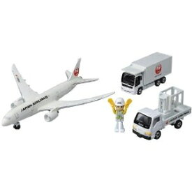 トミカ 787エアポートセット(JAL) おもちゃ こども 子供 男の子 ミニカー 車 くるま 3歳