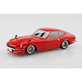 楽プラ スナップキット 1／32 ニッサン S30フェアレディZ カスタム (レッド) 【15CU-RD】 (プラモデル)