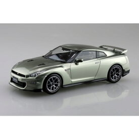 楽プラ スナップキット 1／32 ニッサン R35 NISSAN GT-R 2024 カスタムホイール(ミレニアムジェイド) 【03CU-MJ】 (プラモデル)