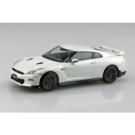 楽プラ スナップキット 1／32 ニッサン R35 NISSAN GT-R 2024 カスタムホイール(ブリリアントホワイトパール) 【03CU-BW】 (プラモデル)