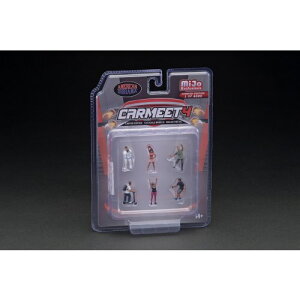 AMERICAN DIORAMA x Mijo 1^64 Figure Set - CARMEET 4 yAD-76507MJz (~jJ[)