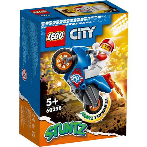 LEGO レゴ シティ スタントバイク ＜ロケット＞60298おもちゃ こども 子供 レゴ ブロック 5歳