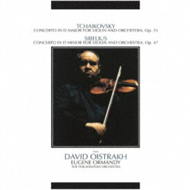 ダヴィッド・オイストラフ／チャイコフスキー＆シベリウス：ヴァイオリン協奏曲 【CD】
