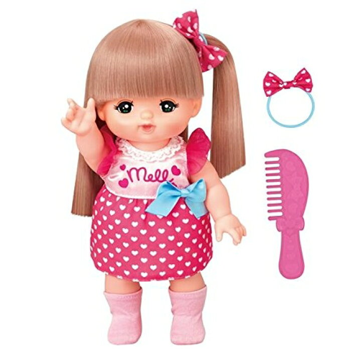 楽天市場 おしゃれヘアメルちゃん New おもちゃ こども 子供 女の子 人形遊び 3歳 ハピネット オンライン