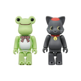 BE＠RBRICK かえるのピクルス ＆ NY＠BRICK 黒ねこ ピエール 100％ 2体セット (フィギュア)フィギュア