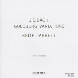 キース・ジャレット／J.S.バッハ：ゴルトベルク変奏曲BWV988 【CD】