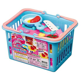 【6/4 20時〜ポイント5倍＆6/5・10は1000円OFFクーポン！】5655 サクッ！とままごとクッキングタイム バスケットおもちゃ こども 子供 女の子 ままごと ごっこ 3歳
